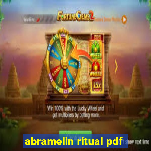 abramelin ritual pdf