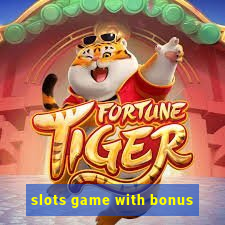 slots game with bonus