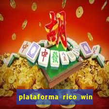 plataforma rico win paga mesmo