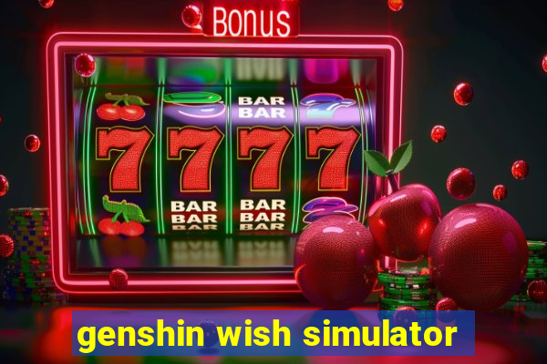 genshin wish simulator