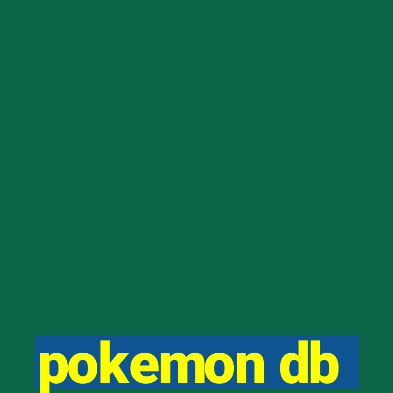 pokemon db