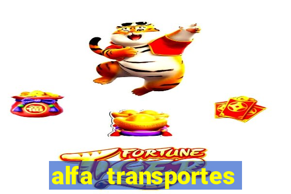 alfa transportes novo hamburgo