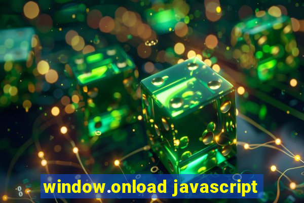 window.onload javascript