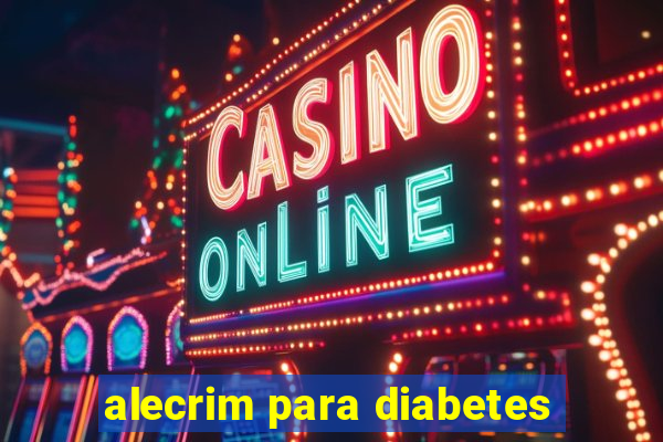 alecrim para diabetes