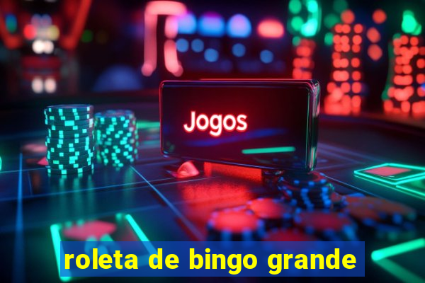 roleta de bingo grande