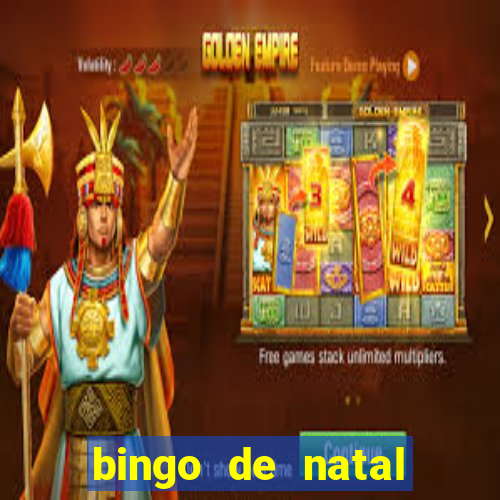 bingo de natal para imprimir gratis