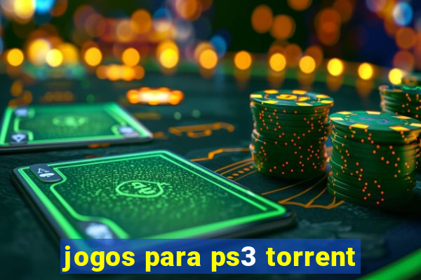 jogos para ps3 torrent