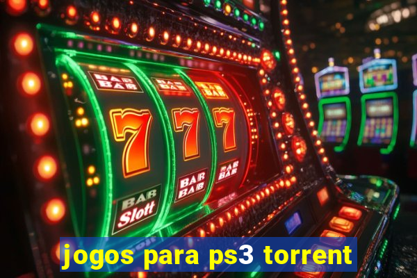 jogos para ps3 torrent