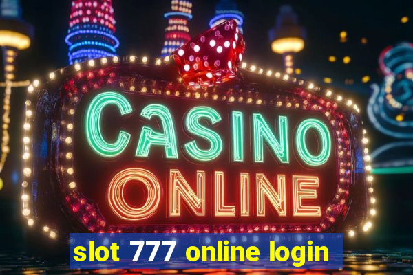 slot 777 online login