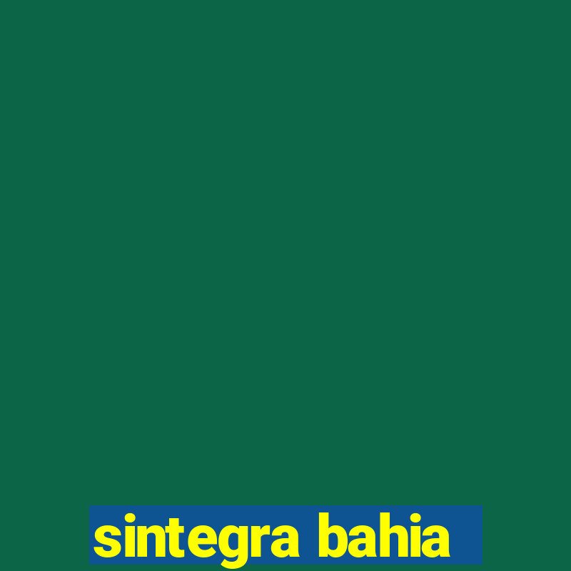 sintegra bahia