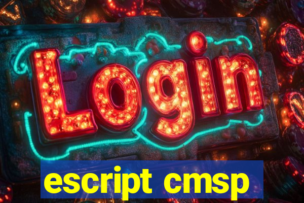 escript cmsp