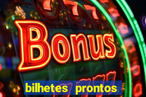 bilhetes prontos apostas esportivas