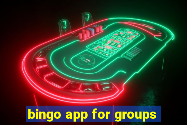 bingo app for groups