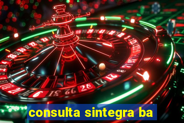 consulta sintegra ba