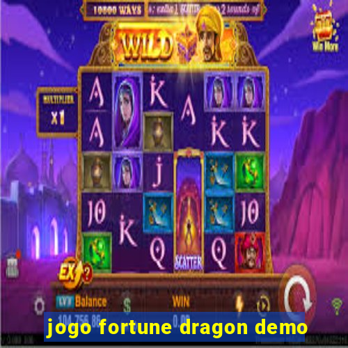 jogo fortune dragon demo