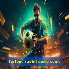 fortune rabbit demo sonic