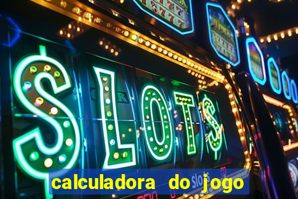 calculadora do jogo do bicho