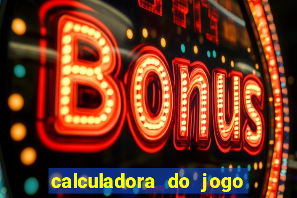 calculadora do jogo do bicho