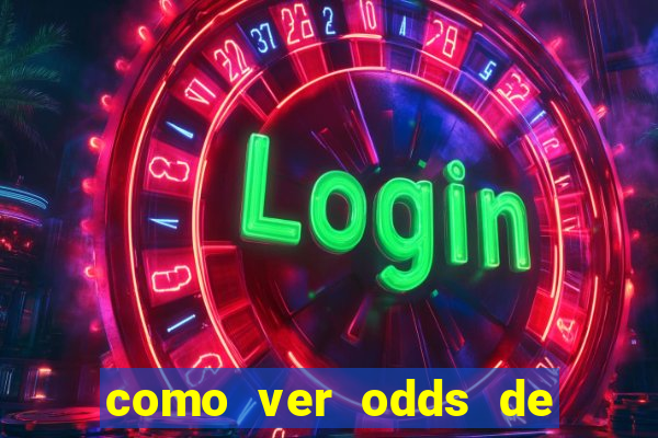 como ver odds de jogos passados