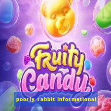 poorly rabbit Informational