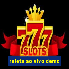 roleta ao vivo demo