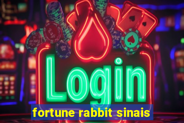 fortune rabbit sinais