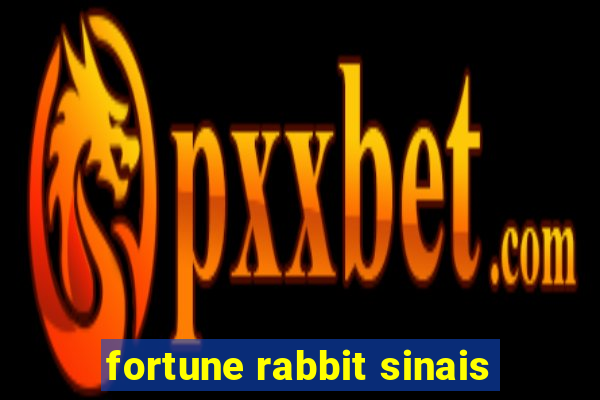 fortune rabbit sinais