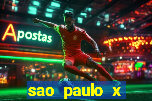 sao paulo x botafogo palpite