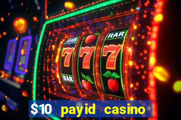 $10 payid casino no deposit bonus australia