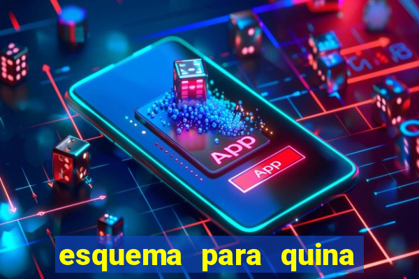 esquema para quina com 20 dezenas