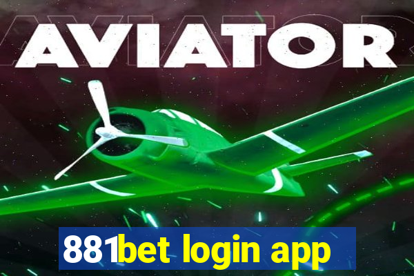 881bet login app