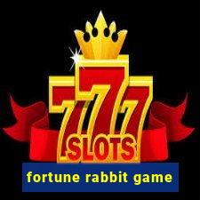 fortune rabbit game