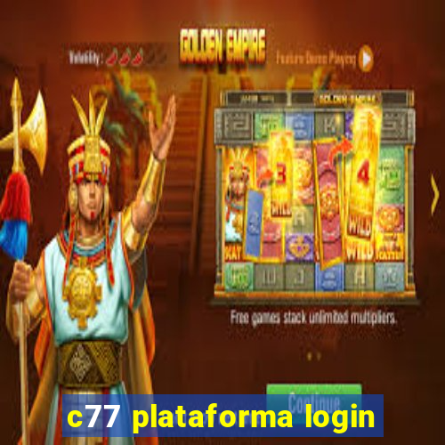 c77 plataforma login