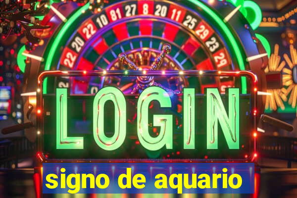 signo de aquario