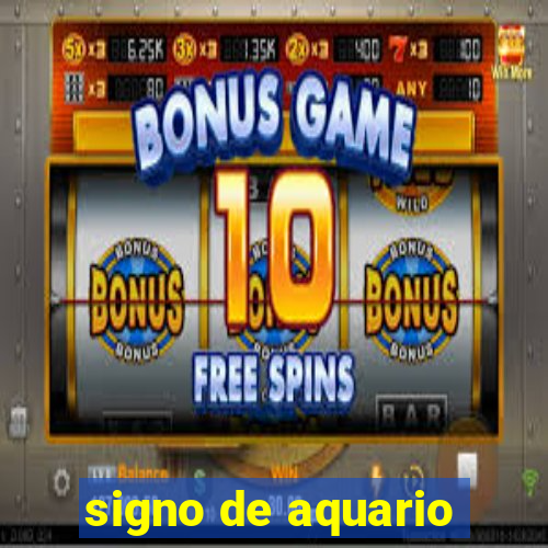 signo de aquario