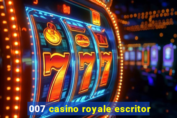 007 casino royale escritor