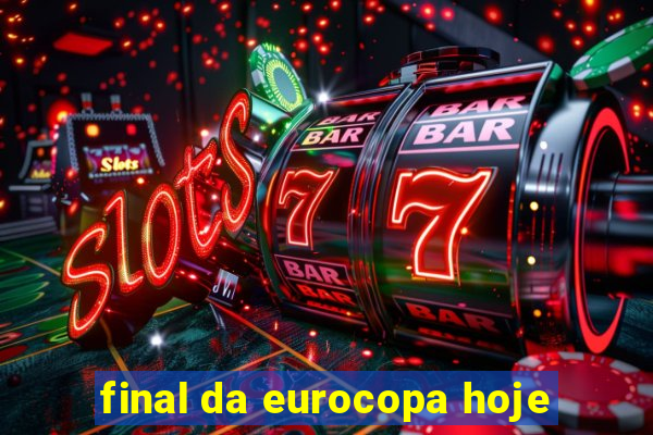 final da eurocopa hoje