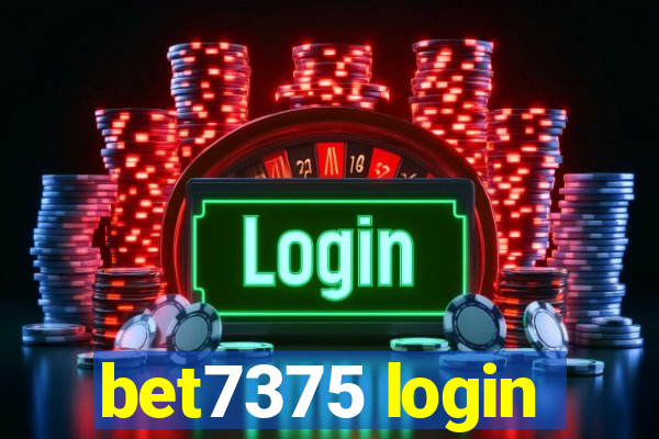 bet7375 login