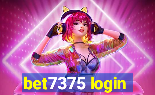 bet7375 login