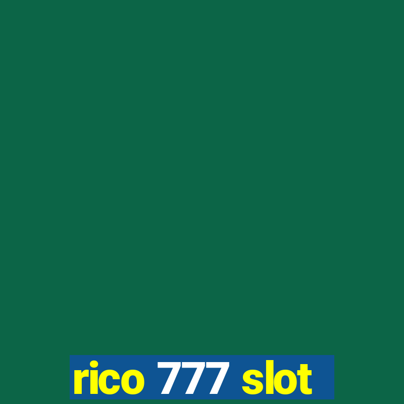 rico 777 slot