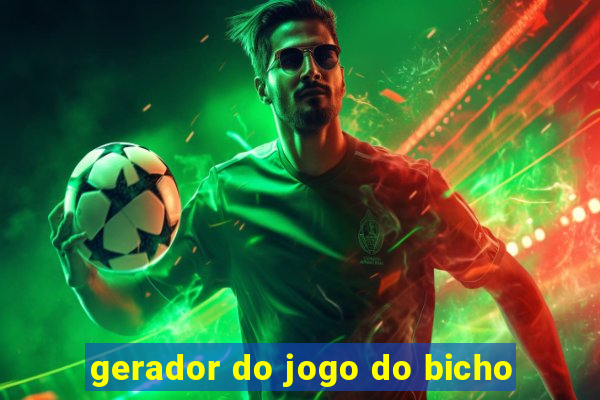 gerador do jogo do bicho