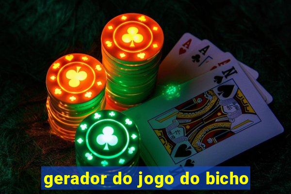 gerador do jogo do bicho