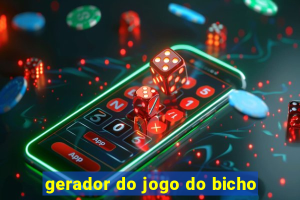 gerador do jogo do bicho