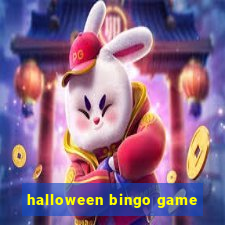 halloween bingo game