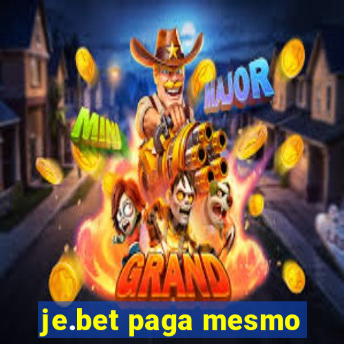 je.bet paga mesmo