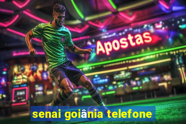 senai goiânia telefone