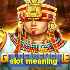 slot meaning