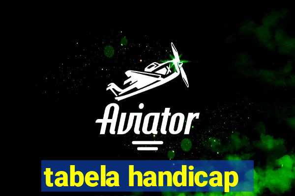 tabela handicap