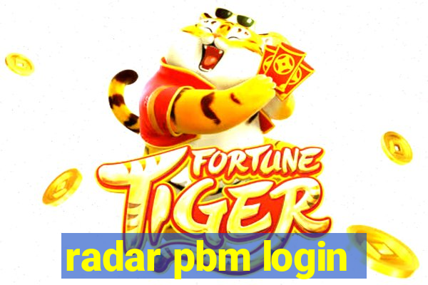 radar pbm login