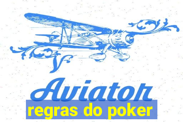 regras do poker